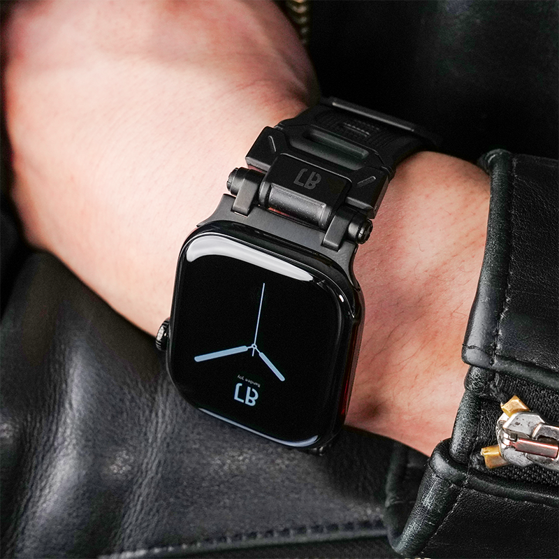 Apple Watch ステンレスコネクトバンド BJ003 ブラックモデル【Bandee Joy】