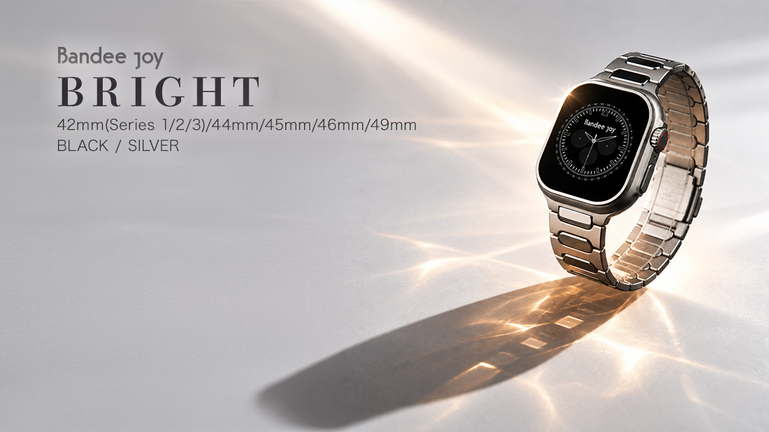 Bandee Joy BRIGHT BJ-007 Black BJ-008 Silver